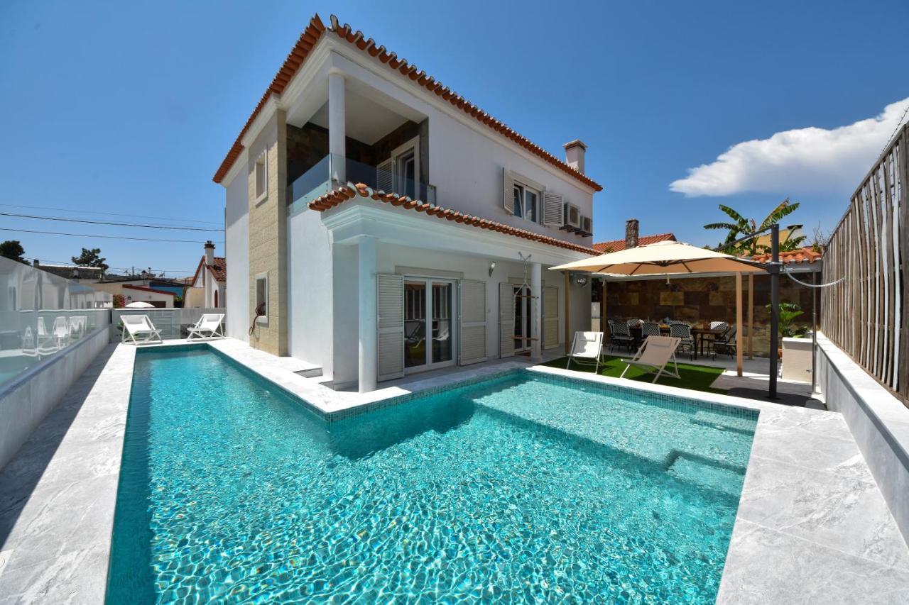 Aroeira Villa With Heated Pool By Golf Course, Beach And Lisbon 外观 照片