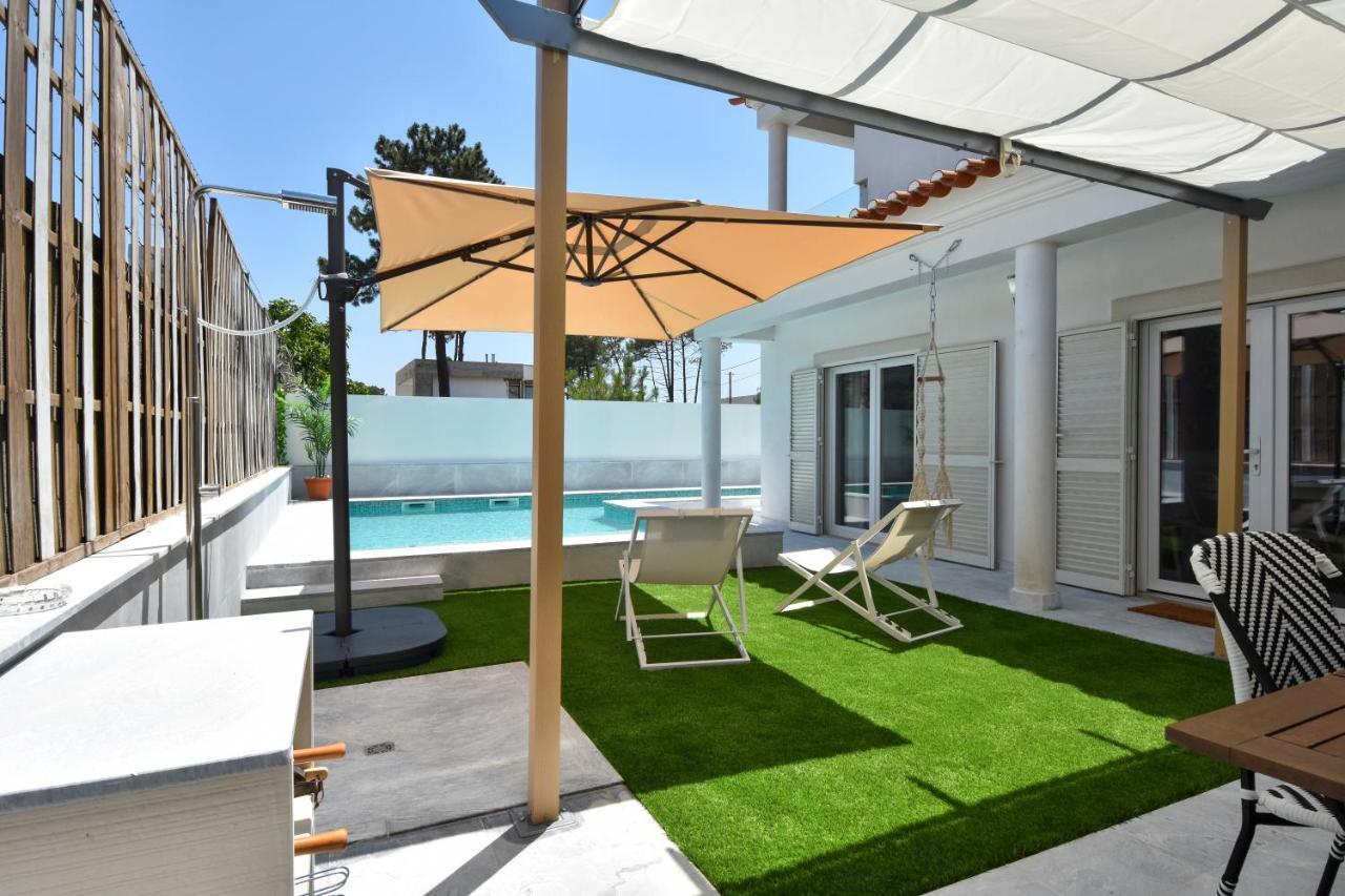 Aroeira Villa With Heated Pool By Golf Course, Beach And Lisbon 外观 照片
